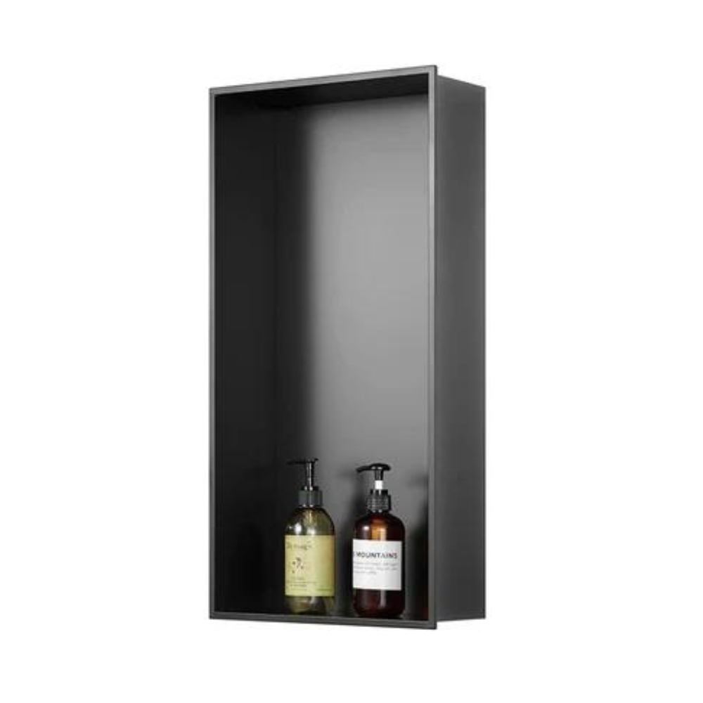 Z - Stainless Steel Metal Niche Black - 12"x 24" - N600-MB - Single